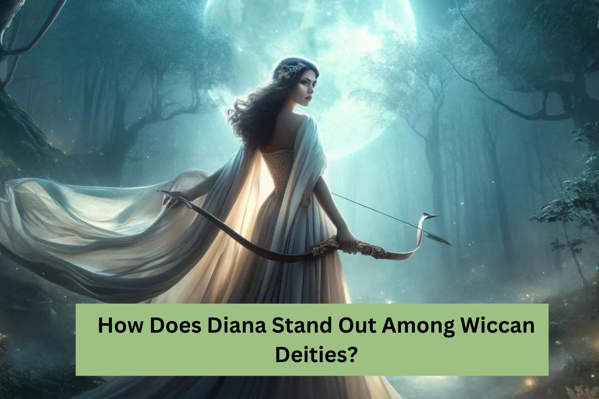 How Does Diana Stand Out Among Wiccan Deities?